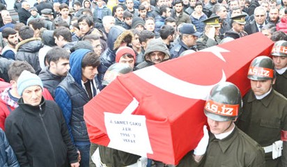 Adana’da intihar eden Fatsalı asker toprağa verildi