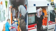 Fatsa’da Feci Kaza Otomobil Şarampole Yuvarlandı 5 Yaralı