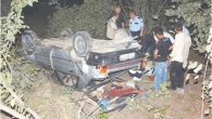 Fatsa’da Duran Otomobile Çarpan Araç Fındık Bahçesine Uçtu