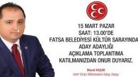 Murat Kaçak MHP’den milletvekilliği adaylığını yarın açıklayacak