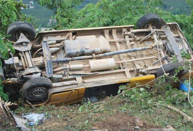 Ordu’da Rampada duran otomobilin freni tutmayınca bir kişi öldü