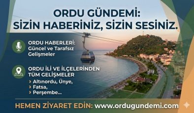 Ordu Gündemi Sitesi Ordu’nun Nabzını Tutuyor
